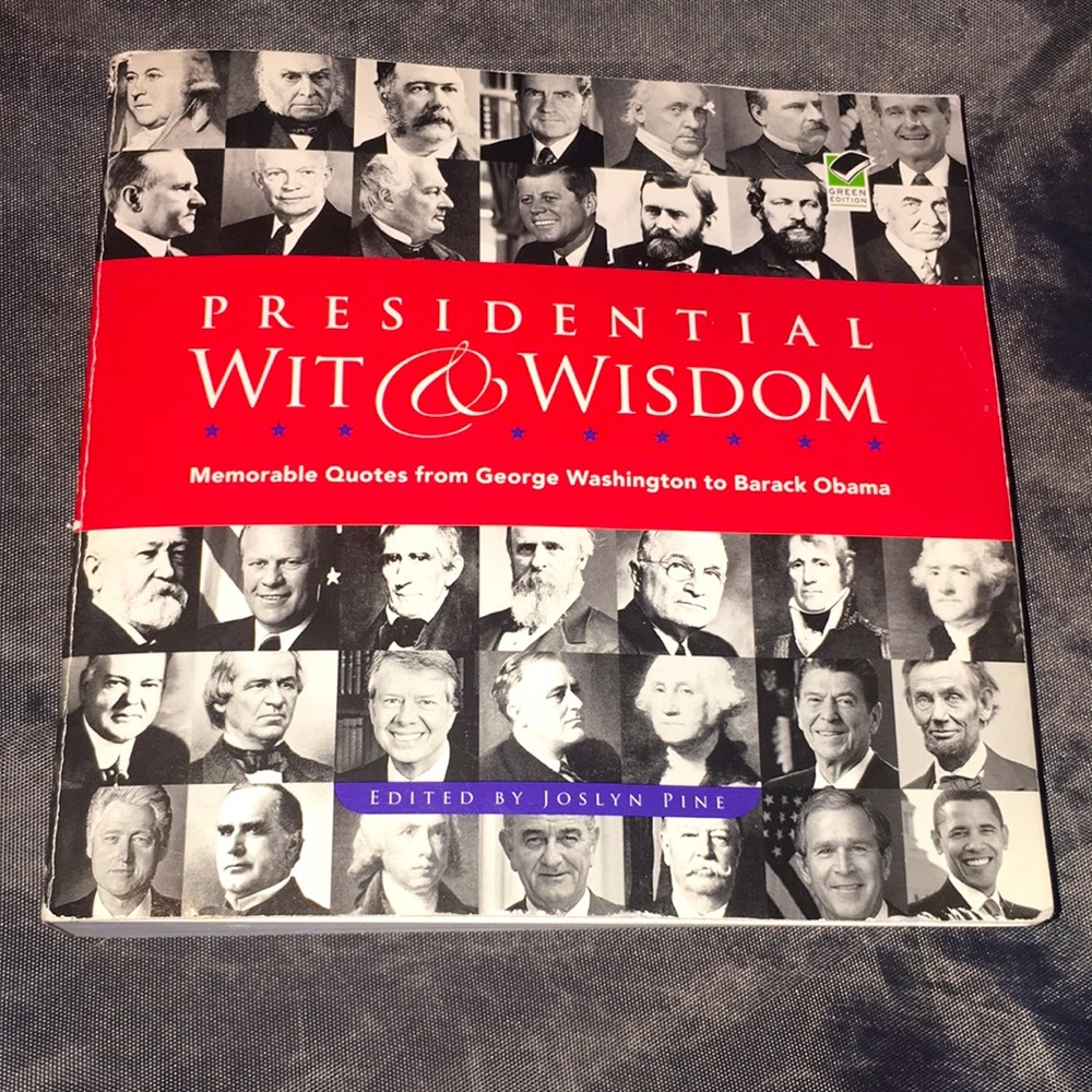 Book on Presidential Wit & Wisdom